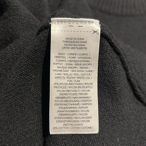 Ralph Lauren Black Wool Dress  XL - Picture 3 of 3